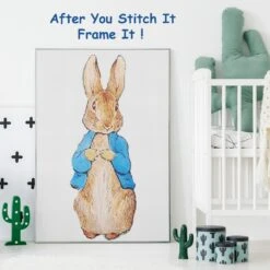 Peter Rabbit Inspired By Beatrix Potter Counted Cross Stitch Pattern 29 Peter Rabbit Inspired By Beatrix Potter Counted Cross Stitch Pattern -Michaels Stores 1003148886059 2