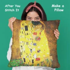 Art Nouveau Artist Gustav Klimt The KISS Counted Cross Stitch Pattern 24 Art Nouveau Artist Gustav Klimt The KISS Counted Cross Stitch Pattern -Michaels Stores 1003157079147 1