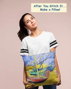 Originals Originals Vincent Van Gogh Boats On The Beach Counted Cross Stitch Pattern 31 Originals Originals Vincent Van Gogh Boats On The Beach Counted Cross Stitch Pattern -Michaels Stores 1003160029931 2