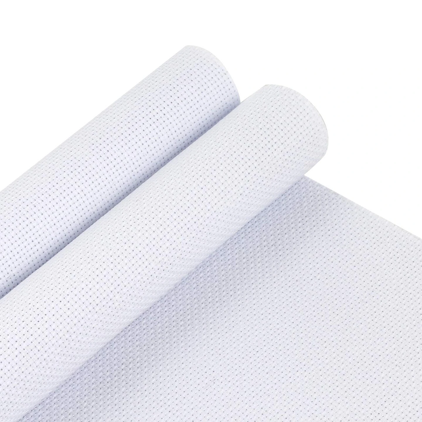 Pllieay 2 Pieces 14 Count Big Size White Aida Cross Stitch Fabric, Classic Reserve Aida Cloth, 19.6 X 21.6 Inch 3 Pllieay 2 Pieces 14 Count Big Size White Aida Cross Stitch Fabric, Classic Reserve Aida Cloth, 19.6 X 21.6 Inch