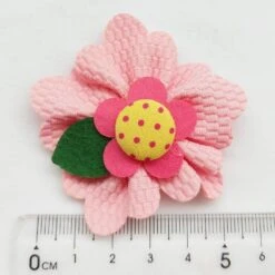 Chenkou Craft Large 6CM Padded Felt Ribbon Flowers Bow Appliques Decoration 15pcs -Michaels Stores 105474503252016