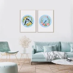 Embroidery Kit For Beginners Adults,Bird-Hummingbird Embroidery Kit Cross Stitch Kits For Beginner Easy To Learn Stitches Instruction Video Stamped Embroidery Pattern Flowers B2-2 Sets -Michaels Stores 105474574800944 2