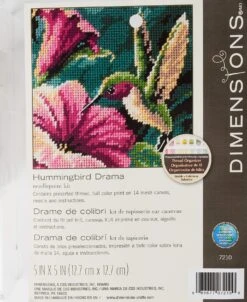 Dimensions Needlepoint Kit, Hummingbird Needlepoint, 5'' W X 5'' H, Various 32 Dimensions Needlepoint Kit, Hummingbird Needlepoint, 5'' W X 5'' H, Various -Michaels Stores 105475002374192 2