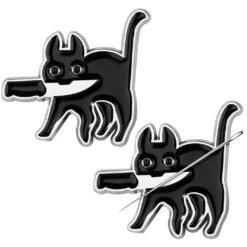 2pcs Funny Black Cat Needle Minder, Needle Minder Magnet, Magnetic Needle Nanny Needlework Accessories 26 2pcs Funny Black Cat Needle Minder, Needle Minder Magnet, Magnetic Needle Nanny Needlework Accessories -Michaels Stores 105475323500592 1