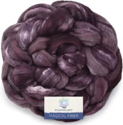 Magical Silk Merino Fiber. Hand Dyed Roving For Spinning & Felting. 17 Magical Silk Merino Fiber. Hand Dyed Roving For Spinning & Felting. -Michaels Stores 1153258958691666336 1
