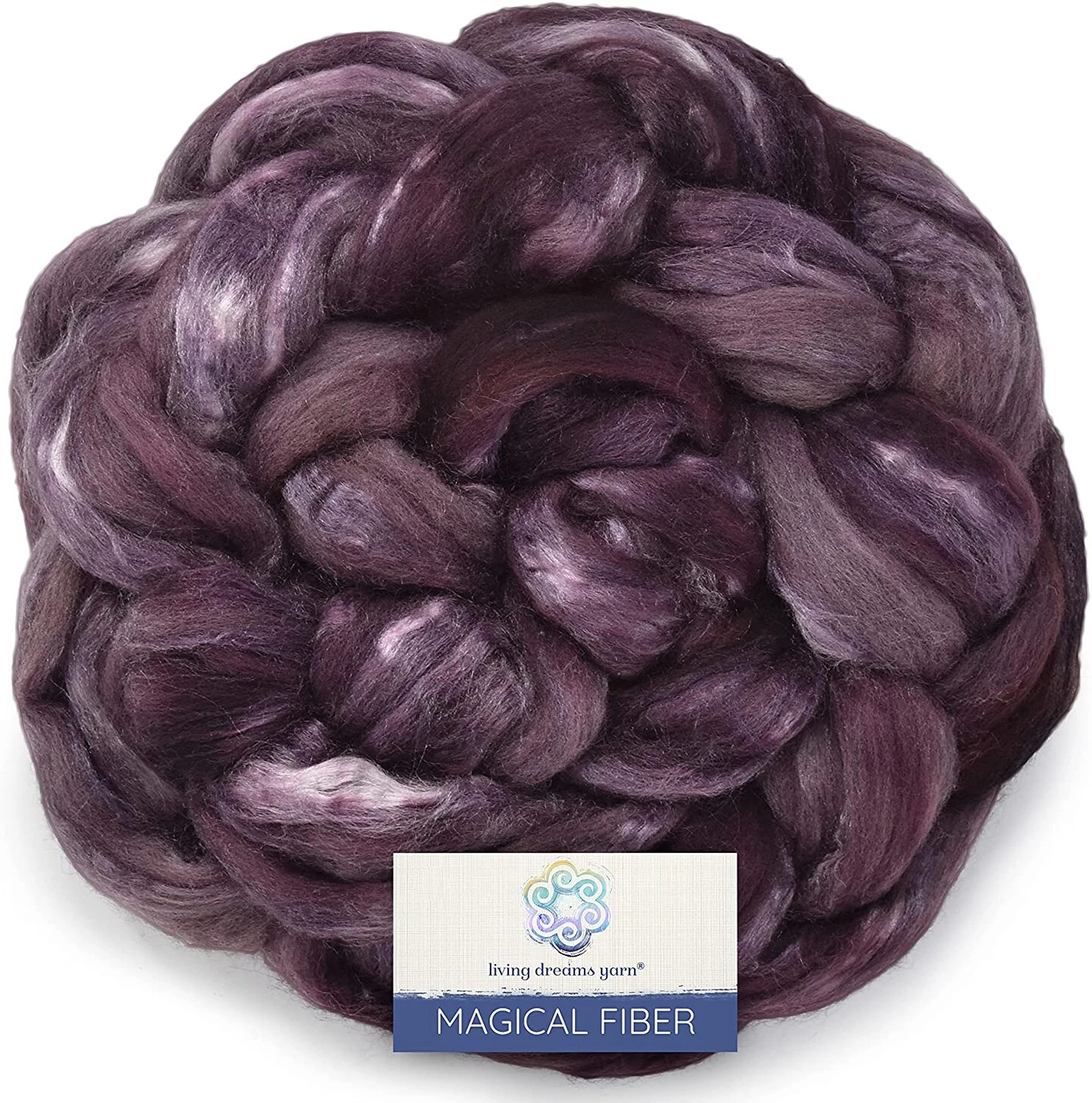 Magical Silk Merino Fiber. Hand Dyed Roving For Spinning & Felting. 3 Magical Silk Merino Fiber. Hand Dyed Roving For Spinning & Felting.