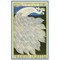 Will Bradley Modern Poster With A Peacock Counted Cross Stitch Chart Pattern 23 Will Bradley Modern Poster With A Peacock Counted Cross Stitch Chart Pattern -Michaels Stores 12151031082289 1