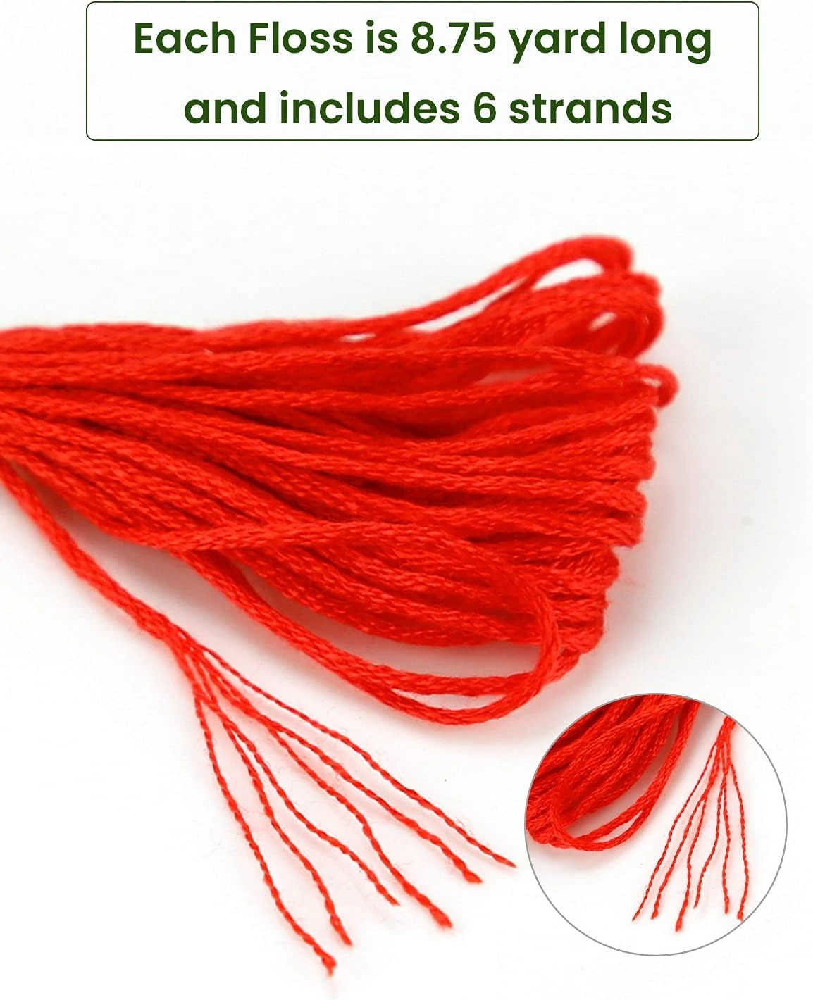 Embroidery Floss 50 Skeins Embroidery Thread 15 Embroidery Floss 50 Skeins Embroidery Thread - Image 14