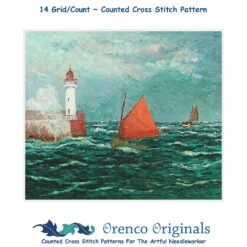 Maxime Maufra Returning Fishing Boats Counted Cross Stitch Chart 22 Maxime Maufra Returning Fishing Boats Counted Cross Stitch Chart -Michaels Stores 12512495455177 1