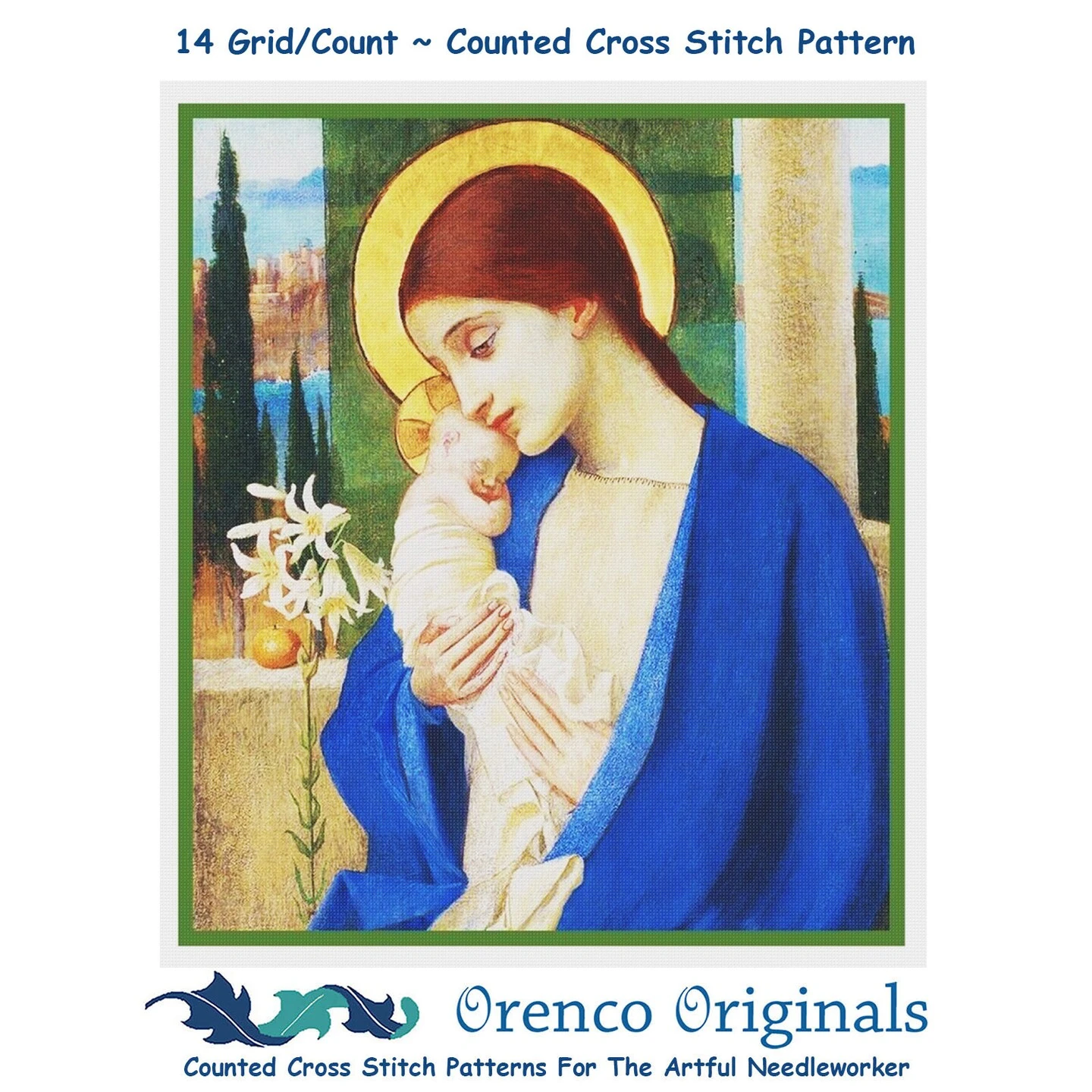 Marianne Stokes Madonna And Baby Jesus Counted Cross Stitch Chart Pattern 3 Marianne Stokes Madonna And Baby Jesus Counted Cross Stitch Chart Pattern