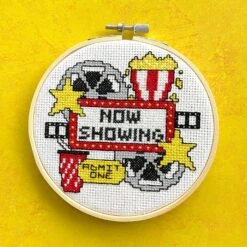 At The Movies Counted Cross Stitch Kit -Michaels Stores 127574064862880 1