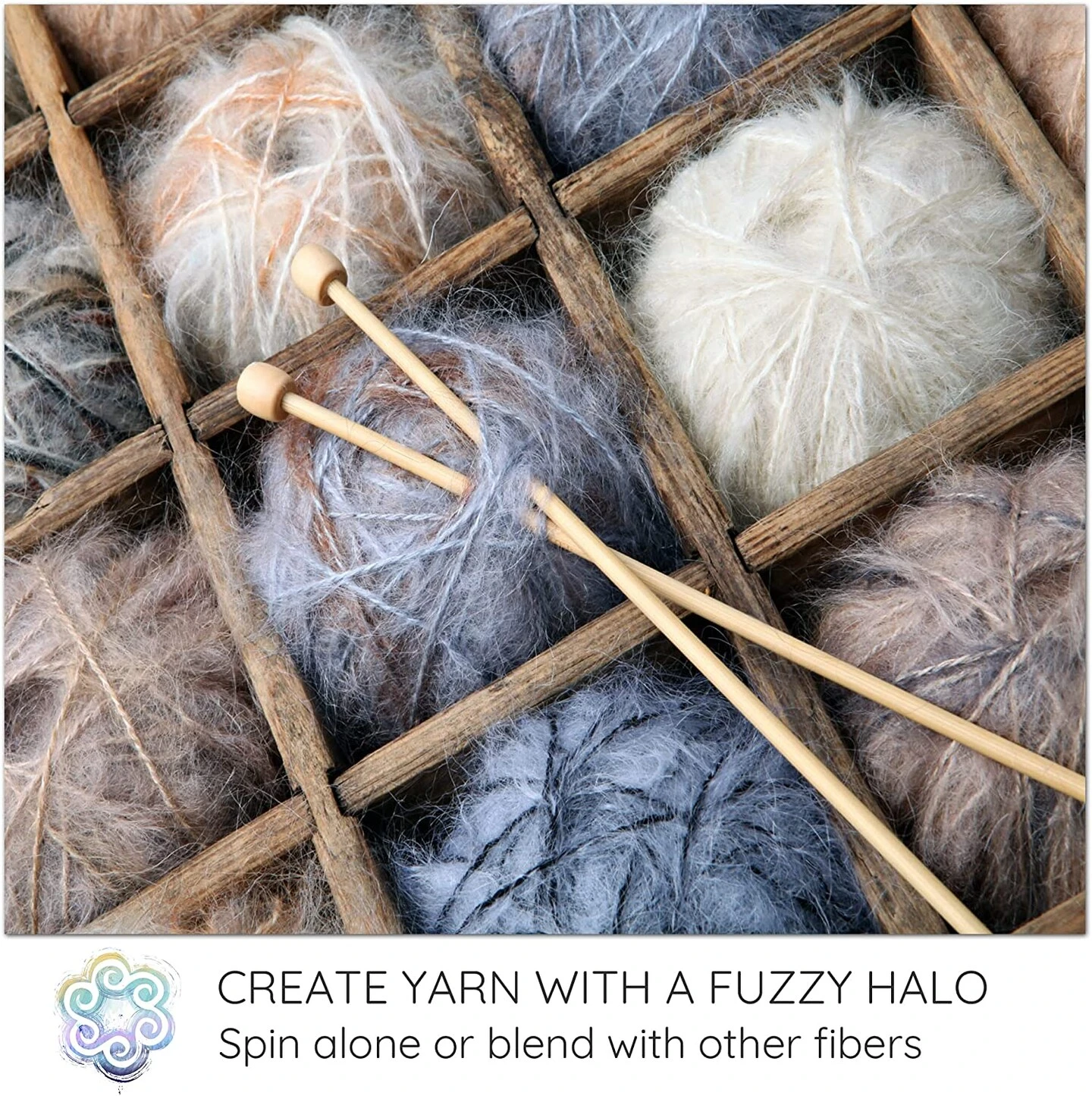 REAL MOHAIR LOCKS - 9 PACK. Organic Hand-Dyed Curly Wool For Rooting Doll Hair, Felting, Blending, Spinning. 6 REAL MOHAIR LOCKS - 9 PACK. Organic Hand-Dyed Curly Wool For Rooting Doll Hair, Felting, Blending, Spinning. - Image 4