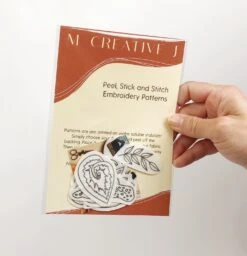 MCreativeJ In The Tropics - Peel Stick And Stitch Hand Embroidery Patterns -Michaels Stores 12835725411129