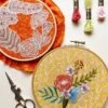 MCreativeJ Florals - Peel Stick And Stitch Hand Embroidery Patterns