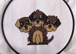 Cerberus Counted Cross Stitch DIY KIT 9 Cerberus Counted Cross Stitch DIY KIT -Michaels Stores 14103062631993