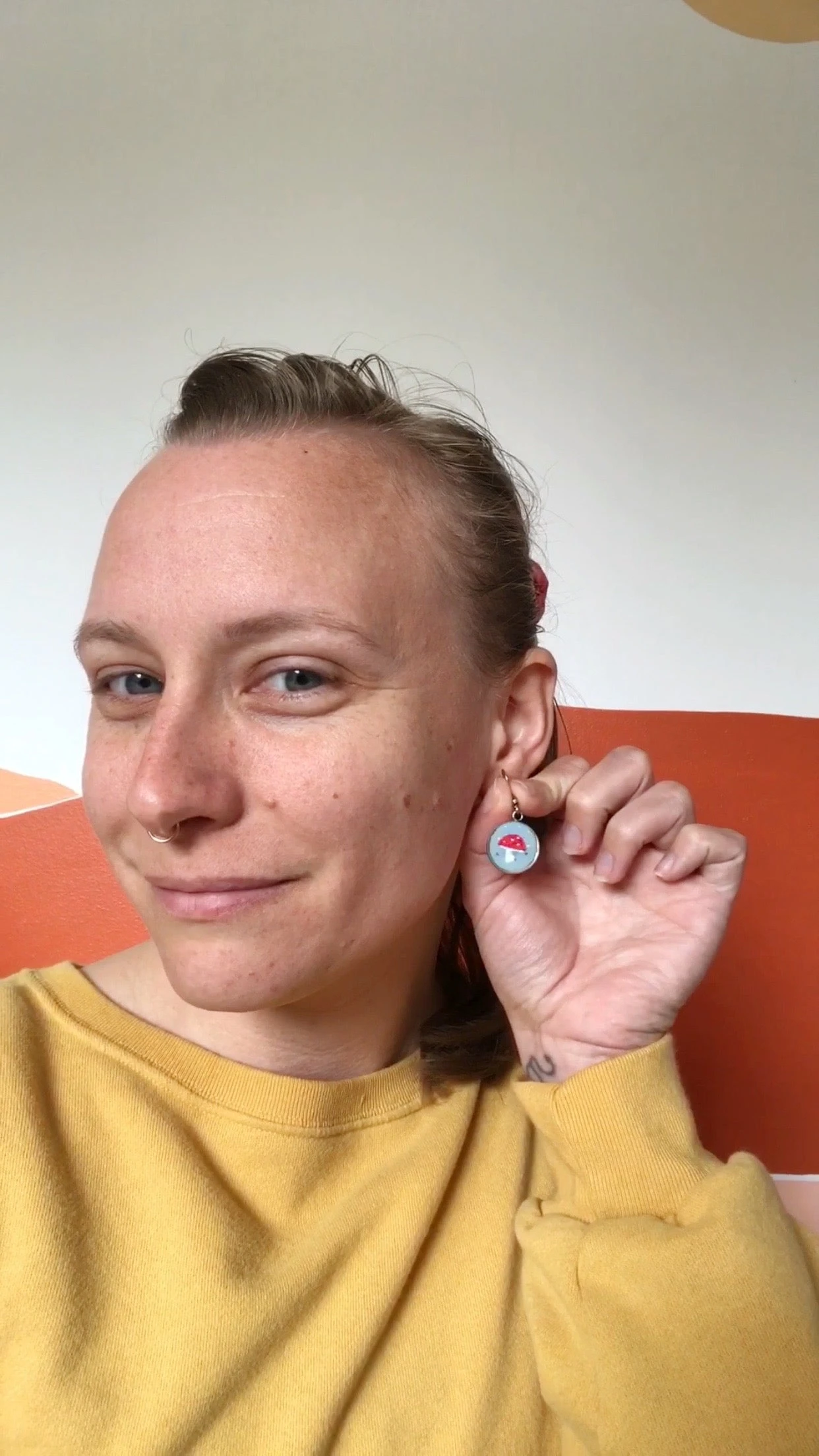 MCreativeJ Embroidered Mushroom, Flower, Cactus Earrings - Beginner DIY Craft Kit 18 MCreativeJ Embroidered Mushroom, Flower, Cactus Earrings - Beginner DIY Craft Kit - Image 16