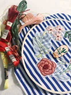 MCreativeJ Florals - Peel Stick And Stitch Hand Embroidery Patterns 11 MCreativeJ Florals - Peel Stick And Stitch Hand Embroidery Patterns -Michaels Stores 14103121134393