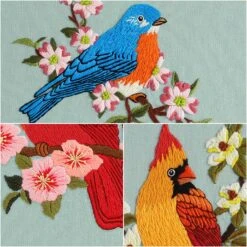 3 Sets Bird Embroidery Kits For Beginners,Adults Starter Flower Pattern Cross Stitch Kit DIY Needlepoint Kits With Embroidery Instructions 23 3 Sets Bird Embroidery Kits For Beginners,Adults Starter Flower Pattern Cross Stitch Kit DIY Needlepoint Kits With Embroidery Instructions -Michaels Stores 142820900886576