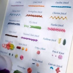 HAND U JOURNEY Basic Embroidery Stitch Kit: Perfect For Beginners With 28 Different Stitches And A Mushroom Embroidery Set 27 HAND U JOURNEY Basic Embroidery Stitch Kit: Perfect For Beginners With 28 Different Stitches And A Mushroom Embroidery Set -Michaels Stores 142821408938032 1