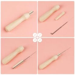 LOKUNN Needle Felting Starter Kit, Complete Needle Felting Tools, Needle Felting Kit With Felting Needles, Instructions, Felting Foam Mat, And Other Tools, For Adults Beginner Supplies DIY Crafts 37 LOKUNN Needle Felting Starter Kit, Complete Needle Felting Tools, Needle Felting Kit With Felting Needles, Instructions, Felting Foam Mat, And Other Tools, For Adults Beginner Supplies DIY Crafts -Michaels Stores 142821567010864 2