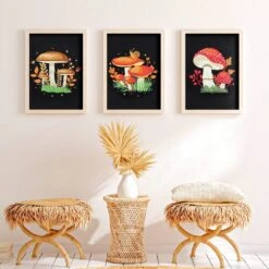 5 Sets Mushroom Embroidery Kit For Beginners With Pattern And Instructions Include Embroidery Cloth Hoops Threads For Craft Lover Hand Stitch DIY Adult Hand Needlepoint 30 5 Sets Mushroom Embroidery Kit For Beginners With Pattern And Instructions Include Embroidery Cloth Hoops Threads For Craft Lover Hand Stitch DIY Adult Hand Needlepoint -Michaels Stores 142821778544688 1