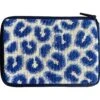 Stitch & Zip Needlepoint Coin Purse Kit- Navy Leopard Multicolor -Michaels Stores 144118775646977865