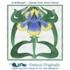 Art Nouveau Blue And Iris Flower Counted Cross Stitch Pattern 1 Art Nouveau Blue And Iris Flower Counted Cross Stitch Pattern -Michaels Stores 144119347981151177