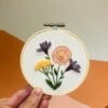 MCreativeJ 3D Blooming Wildflowers- Intermediate DIY Embroidery Craft Kit