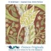 New William Morris Daffodil Flower Design In Earthtones Counted Cross Stitch Pattern -Michaels Stores 144125137294945481