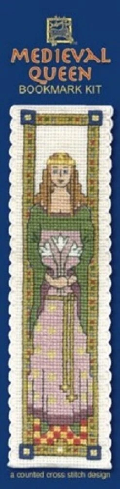 Textile Heritage Counted Cross Stitch Bookmark Kit - Medieval Queen Multicolor 6 Textile Heritage Counted Cross Stitch Bookmark Kit - Medieval Queen Multicolor -Michaels Stores 144129956830409417 1