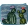 Stitch & Zip Needlepoint Coin Purse Kit- Flowering Cacti Multicolor 1 Stitch & Zip Needlepoint Coin Purse Kit- Flowering Cacti Multicolor -Michaels Stores 144129956851577545
