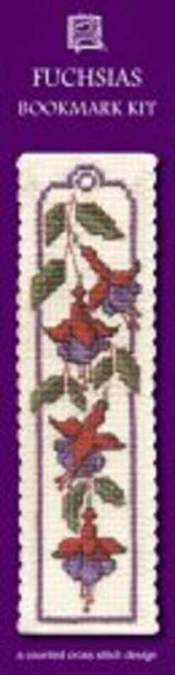 Textile Heritage Fuchsias Bookmark - Cross Stitch Kit Multicolor 6 Textile Heritage Fuchsias Bookmark - Cross Stitch Kit Multicolor -Michaels Stores 144129956855575241 1