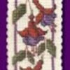 Textile Heritage Fuchsias Bookmark - Cross Stitch Kit Multicolor 2 Textile Heritage Fuchsias Bookmark - Cross Stitch Kit Multicolor -Michaels Stores 144129956855575241