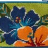Bright Hibiscus Needlepoint Coin Purse Kit - Stitch & Zip Multicolor 1 Bright Hibiscus Needlepoint Coin Purse Kit - Stitch & Zip Multicolor -Michaels Stores 144131104913686345