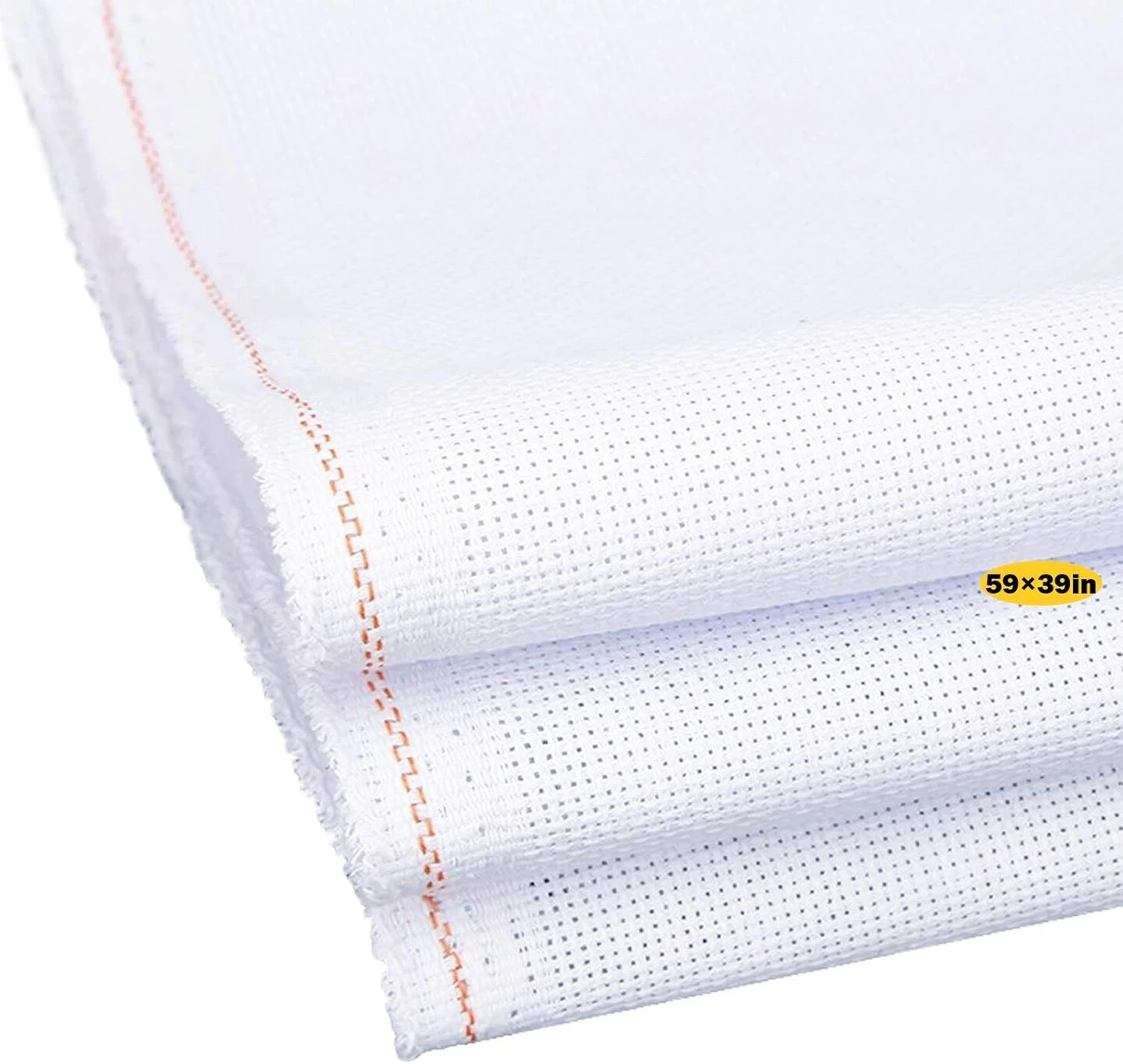 Classic Reserve Aida Cross Stitch Fabric, 14 Count White Cotton Cloth For Embroidery (59 X 39 Inch) 8 Classic Reserve Aida Cross Stitch Fabric, 14 Count White Cotton Cloth For Embroidery (59 X 39 Inch) - Image 6