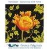 New William Morris Orange Anemone Flower On Black Counted Cross Stitch Pattern -Michaels Stores 14768716868809