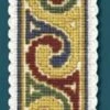 Textile Heritage Counted Cross Stitch Bookmark Kit - Celtic Spiral Cream Multicolor 2 Textile Heritage Counted Cross Stitch Bookmark Kit - Celtic Spiral Cream Multicolor -Michaels Stores 14768719098569