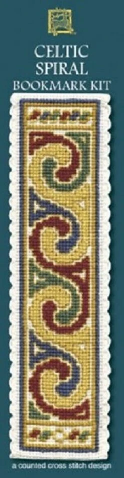 Textile Heritage Counted Cross Stitch Bookmark Kit - Celtic Spiral Cream Multicolor 7 Textile Heritage Counted Cross Stitch Bookmark Kit - Celtic Spiral Cream Multicolor -Michaels Stores 14768719098569 2
