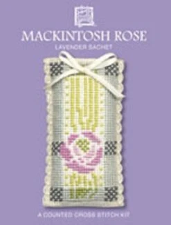 Textile Heritage Lavender Sachet Counted Cross Stitch Kit - MacIntosh Rose Multicolor 7 Textile Heritage Lavender Sachet Counted Cross Stitch Kit - MacIntosh Rose Multicolor -Michaels Stores 14768720999113 2