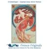 Art Nouveau Alphonse Mucha's Dancer Poster Counted Cross Stitch Chart Pattern -Michaels Stores 14768723333833