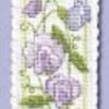 Textile Heritage Sweet Peas Bookmark - Cross Stitch Kit Multicolor 1 Textile Heritage Sweet Peas Bookmark - Cross Stitch Kit Multicolor -Michaels Stores 14768731484873