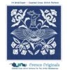 Asian Indigo Bird #4 Folk Art Design*2 DMC Colors* Counted Cross Stitch Pattern 2 Asian Indigo Bird #4 Folk Art Design*2 DMC Colors* Counted Cross Stitch Pattern -Michaels Stores 14768732242633