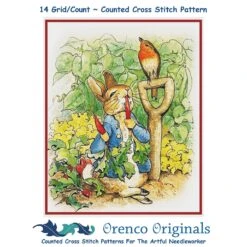 Peter Rabbit Digs In Garden Inspired By Beatrix Potter Counted Cross Stitch Pattern 22 Peter Rabbit Digs In Garden Inspired By Beatrix Potter Counted Cross Stitch Pattern -Michaels Stores 14768732961993 1