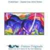 Big Blue Horses By Expressionist Artist Franz Marc Counted Cross Stitch Pattern 1 Big Blue Horses By Expressionist Artist Franz Marc Counted Cross Stitch Pattern -Michaels Stores 14768733262537