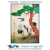 Pair Of Cranes By Japanese Artist Maruyama Okyo Counted Cross Stitch Pattern -Michaels Stores 14768736305865
