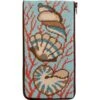 Stitch & Zip Eyeglass Case Needlepoint Kit- Shells & Coral Multicolor -Michaels Stores 14768739077321
