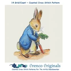 Beatrix Potter Peter Rabbit Digs Carrots Counted Cross Stitch Pattern 27 Beatrix Potter Peter Rabbit Digs Carrots Counted Cross Stitch Pattern -Michaels Stores 14768767098057 2