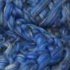 Designer Blend Corriedale, Sparkling Nylon Top Roving. Fancy, Colorful, Exotic - Limited Edition. Phasian