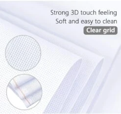 Cross Stitch Aida Fabric 14 Count, 59 By 39 Inch Large Size, Classic Reserve Cross Stitch Aida Cloth For Home DIY Embroidery Decoration 24 Cross Stitch Aida Fabric 14 Count, 59 By 39 Inch Large Size, Classic Reserve Cross Stitch Aida Cloth For Home DIY Embroidery Decoration -Michaels Stores 151599603816496