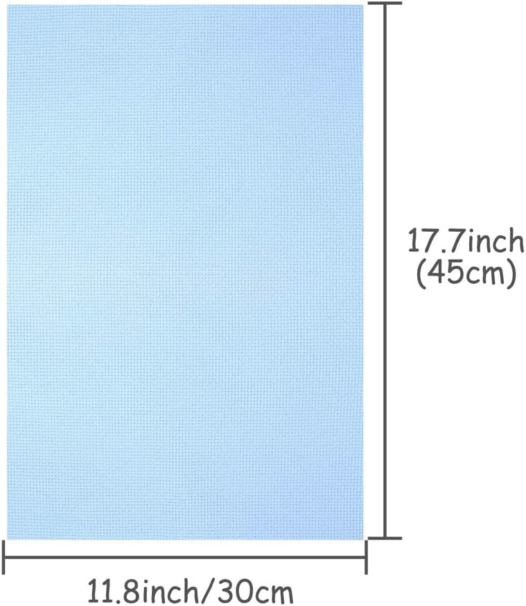 8 Pieces Aida Cloth 8 Color 14 Count Classic Reserve Cross Stitch Fabric, 12 By 18-Inch 8 8 Pieces Aida Cloth 8 Color 14 Count Classic Reserve Cross Stitch Fabric, 12 By 18-Inch - Image 6